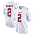 BIPIHUC SF.49ers #2 Deommodore Lenoir Player White Fashion Home Game Stitched Jerseys