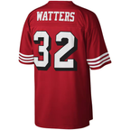BIPIHUC SF.49ers #32 Ricky Watters Mitchell & Ness Scarlet Legacy Replica Jersey