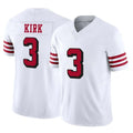 BIPIHUC SF.49ers #3 Christian Kirk Player White Limited Alternate Vapor F.U.S.E. Home Game Stitched Jerseys