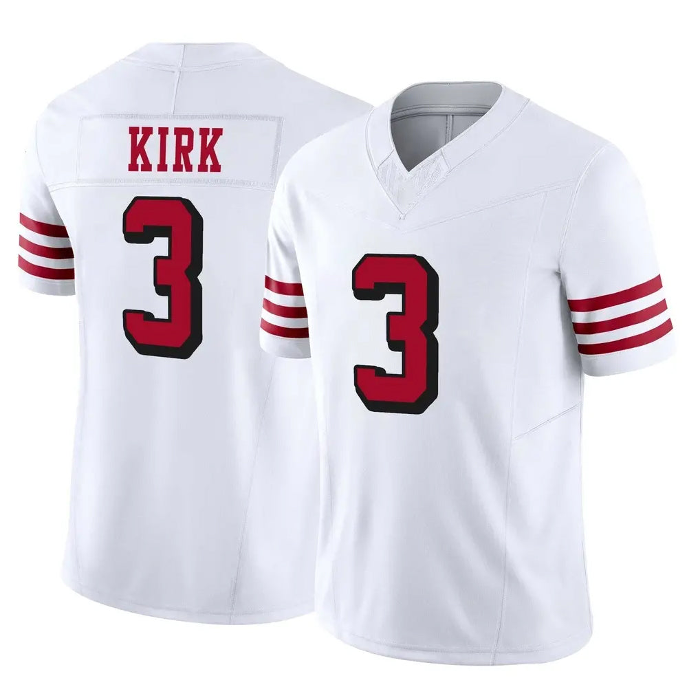 BIPIHUC SF.49ers #3 Christian Kirk Player White Limited Alternate Vapor F.U.S.E. Home Game Stitched Jerseys
