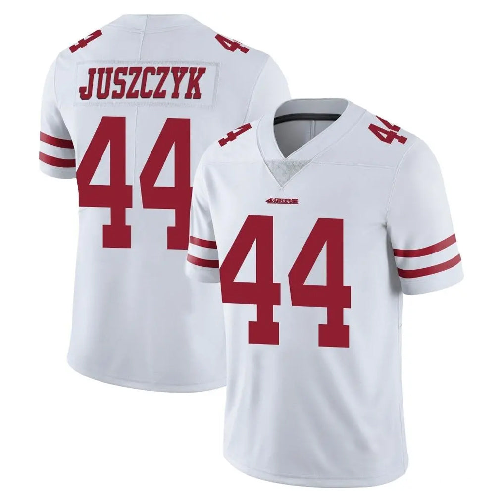 BIPIHUC SF.49ers #44 Kyle Juszczyk Player White Limited Vapor Untouchable Home Game Stitched Jerseys