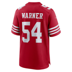 BIPIHUC SF.49ers #54 Fred Warner Scarlet Player Game Stitched Jerseys