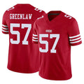 BIPIHUC SF.49ers #57 Dre Greenlaw Player Red Limited Vapor F.U.S.E. Home Game Stitched Jerseys
