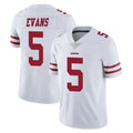 BIPIHUC SF.49ers #5 Mike Evans Player White Limited Vapor Untouchable Home Game Stitched Jerseys