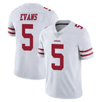 BIPIHUC SF.49ers #5 Mike Evans Player White Limited Vapor Untouchable Home Game Stitched Jerseys