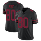 BIPIHUC SF.49ers #80 Jerry Rice Player Black Vapor Untouchable Limited Throwback Stitched Jerseys