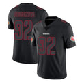 BIPIHUC SF.49ers #92 Osa Odighizuwa Player Black Impact Limited Home Game Stitched Jerseys
