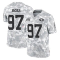 BIPIHUC SF.49ers #97 Nick Bosa Player Arctic Camo Limited Salute To Service Home Game Stitched Jerseys