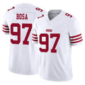 BIPIHUC SF.49ers #97 Nick Bosa Player White Limited Vapor F.U.S.E. Home Game Stitched Jerseys