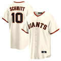 BIPIHUC SF.Giants #10 Casey Schmitt Player Cream Home Game Stitched Jerseys