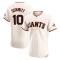 BIPIHUC SF.Giants #10 Casey Schmitt Player Cream Home Limited Elite Stitched Jerseys