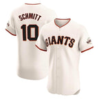 BIPIHUC SF.Giants #10 Casey Schmitt Player Cream Home Limited Elite Stitched Jerseys