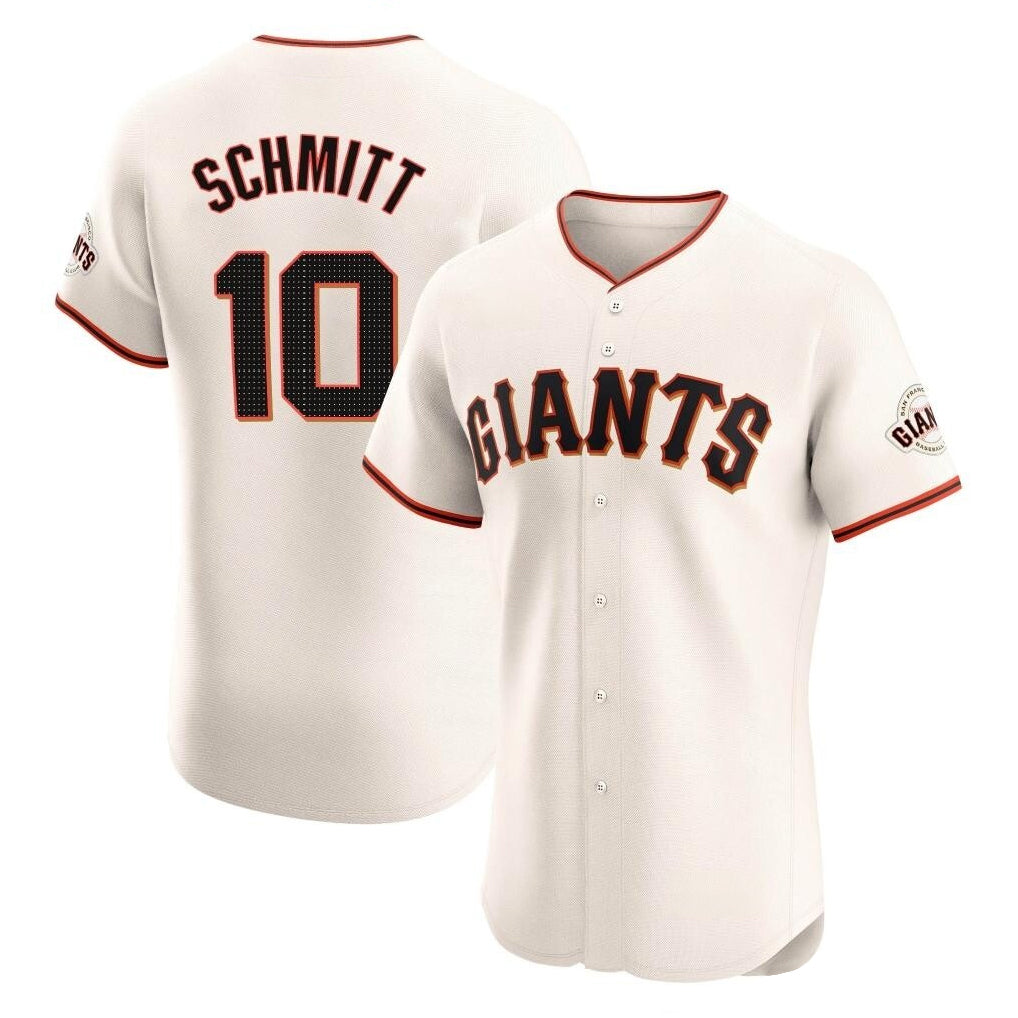 BIPIHUC SF.Giants #10 Casey Schmitt Player Cream Home Limited Elite Stitched Jerseys