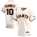 BIPIHUC SF.Giants #10 Casey Schmitt Player Cream Home Limited Stitched Jerseys