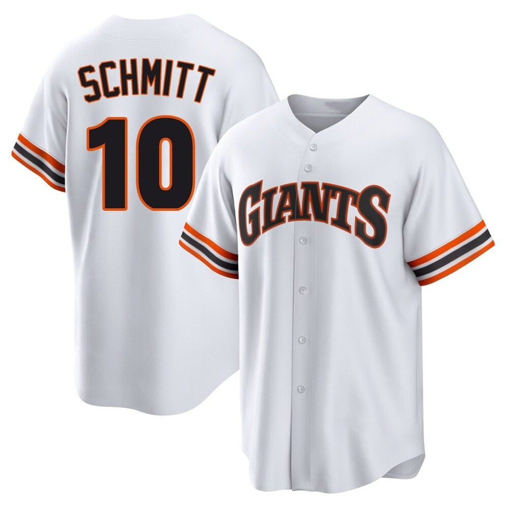 BIPIHUC SF.Giants #10 Casey Schmitt Player White Home Game Stitched Jerseys