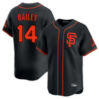 BIPIHUC SF.Giants #14 Patrick Bailey Player Black 2026 Home Limited Stitched Jerseys