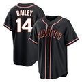 BIPIHUC SF.Giants #14 Patrick Bailey Player Black Fashion Out Home Limited Stitched Jerseys