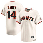 BIPIHUC SF.Giants #14 Patrick Bailey Player Cream Home Limited Stitched Jerseys