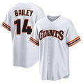 BIPIHUC SF.Giants #14 Patrick Bailey Player White Home Game Stitched Jerseys