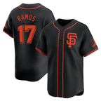 BIPIHUC SF.Giants #17 Heliot Ramos Player Black 2026 Home Limited Stitched Jerseys