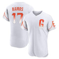 BIPIHUC SF.Giants #17 Heliot Ramos Player White City Connect Home Limited Elite Stitched Jerseys