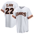 BIPIHUC SF.Giants #22 Will Clark Player White Home Game Stitched Jerseys