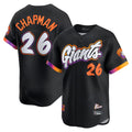 BIPIHUC SF.Giants #26 Matt Chapman Player Black 2025 City Connect Home Limited Stitched Jerseys