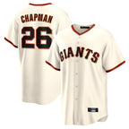 BIPIHUC SF.Giants #26 Matt Chapman Player Cream Home Game Stitched Jerseys