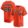 BIPIHUC SF.Giants #26 Matt Chapman Player Orange Home Limited Stitched Jerseys