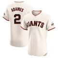 BIPIHUC SF.Giants #2 Willy Adames Player Cream Home Limited Elite Stitched Jerseys