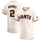 BIPIHUC SF.Giants #2 Willy Adames Player Cream Home Limited Elite Stitched Jerseys