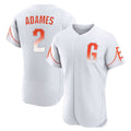 BIPIHUC SF.Giants #2 Willy Adames Player White City Connect Home Limited Elite Stitched Jerseys
