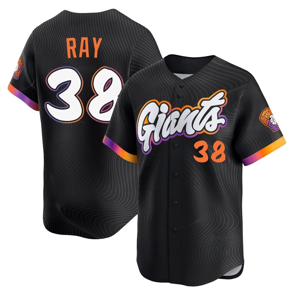 BIPIHUC SF.Giants #38 Robbie Ray Player Black 2025 City Connect Home Limited Stitched Jerseys