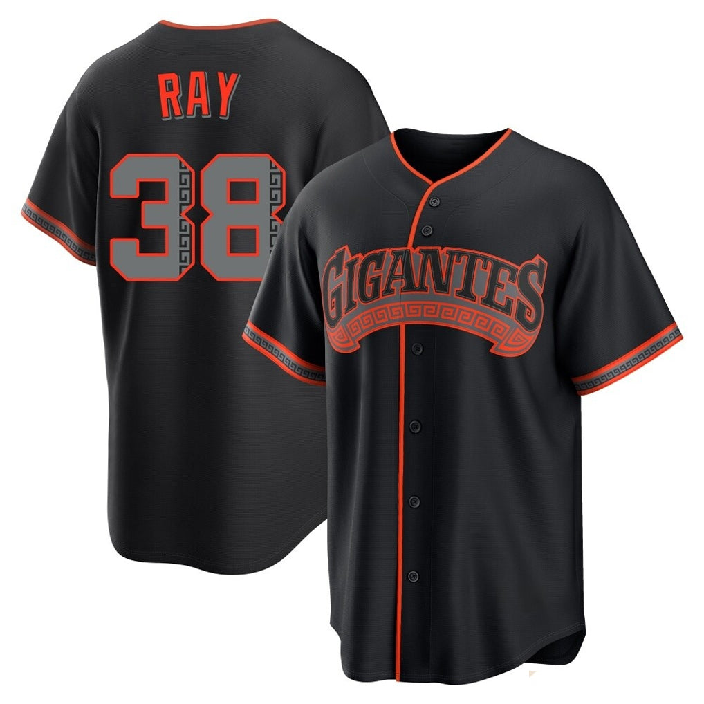BIPIHUC SF.Giants #38 Robbie Ray Player Black Alternate Limited Stitched Jerseys