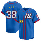 BIPIHUC SF.Giants #38 Robbie Ray Player Blue National League All-Star Edition Limited Stitched Jerseys
