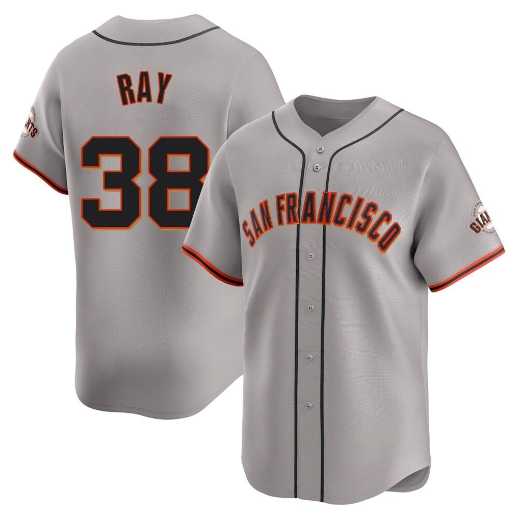BIPIHUC SF.Giants #38 Robbie Ray Player Gray Home Limited Stitched Jerseys