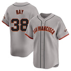BIPIHUC SF.Giants #38 Robbie Ray Player Gray Home Limited Stitched Jerseys