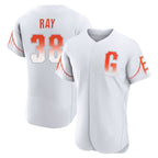 BIPIHUC SF.Giants #38 Robbie Ray Player White City Connect Home Limited Elite Stitched Jerseys