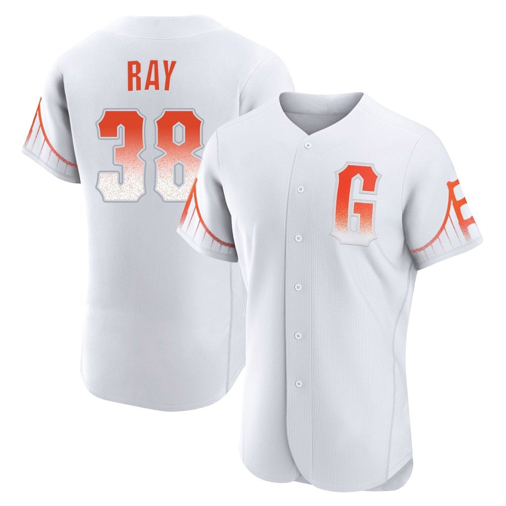 BIPIHUC SF.Giants #38 Robbie Ray Player White City Connect Home Limited Elite Stitched Jerseys