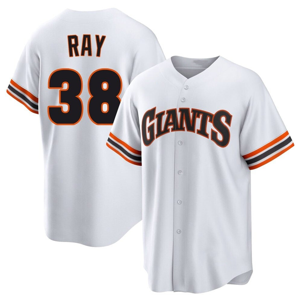 BIPIHUC SF.Giants #38 Robbie Ray Player White Home Game Stitched Jerseys