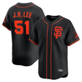 BIPIHUC SF.Giants #51 Jung Hoo Lee Player Black 2026 Home Limited Stitched Jerseys