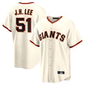 BIPIHUC SF.Giants #51 Jung Hoo Lee Player Cream Home Game Stitched Jerseys