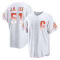 BIPIHUC SF.Giants #51 Jung Hoo Lee Player White City Connect Home Game Stitched Jerseys