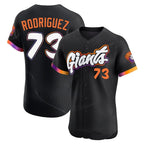 BIPIHUC SF.Giants #73 Randy Rodriguez Player Black City Connect Home Limited Elite Stitched Jerseys