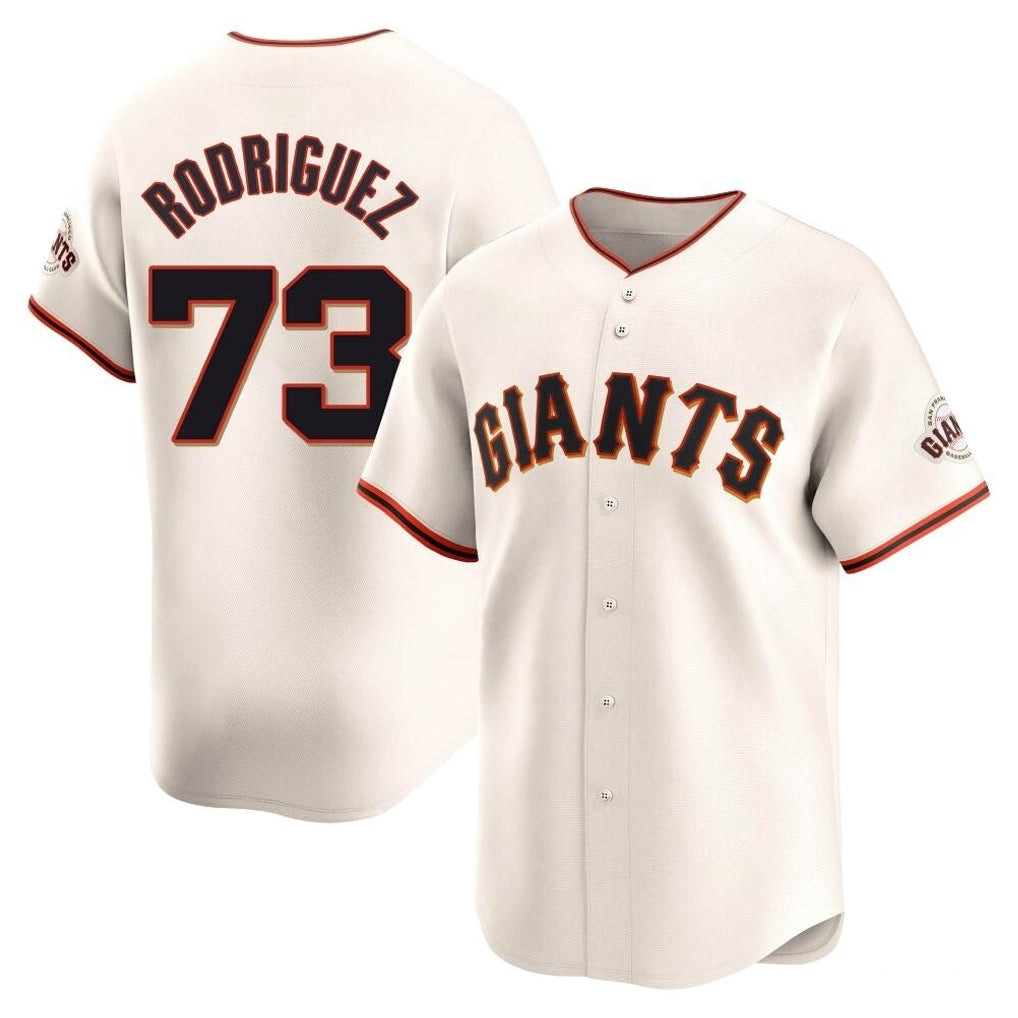 BIPIHUC SF.Giants #73 Randy Rodriguez Player Cream Home Limited Stitched Jerseys