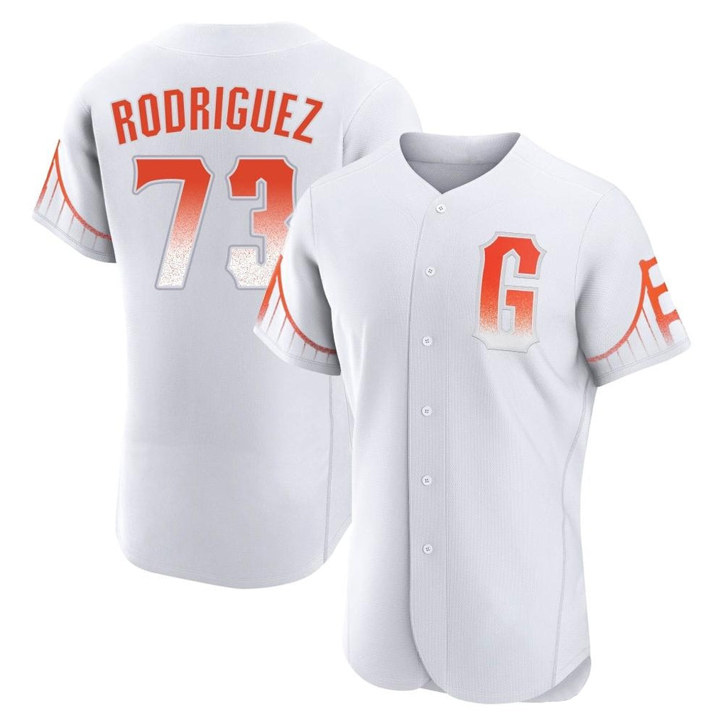 BIPIHUC SF.Giants #73 Randy Rodriguez Player White City Connect Home Limited Elite Stitched Jerseys