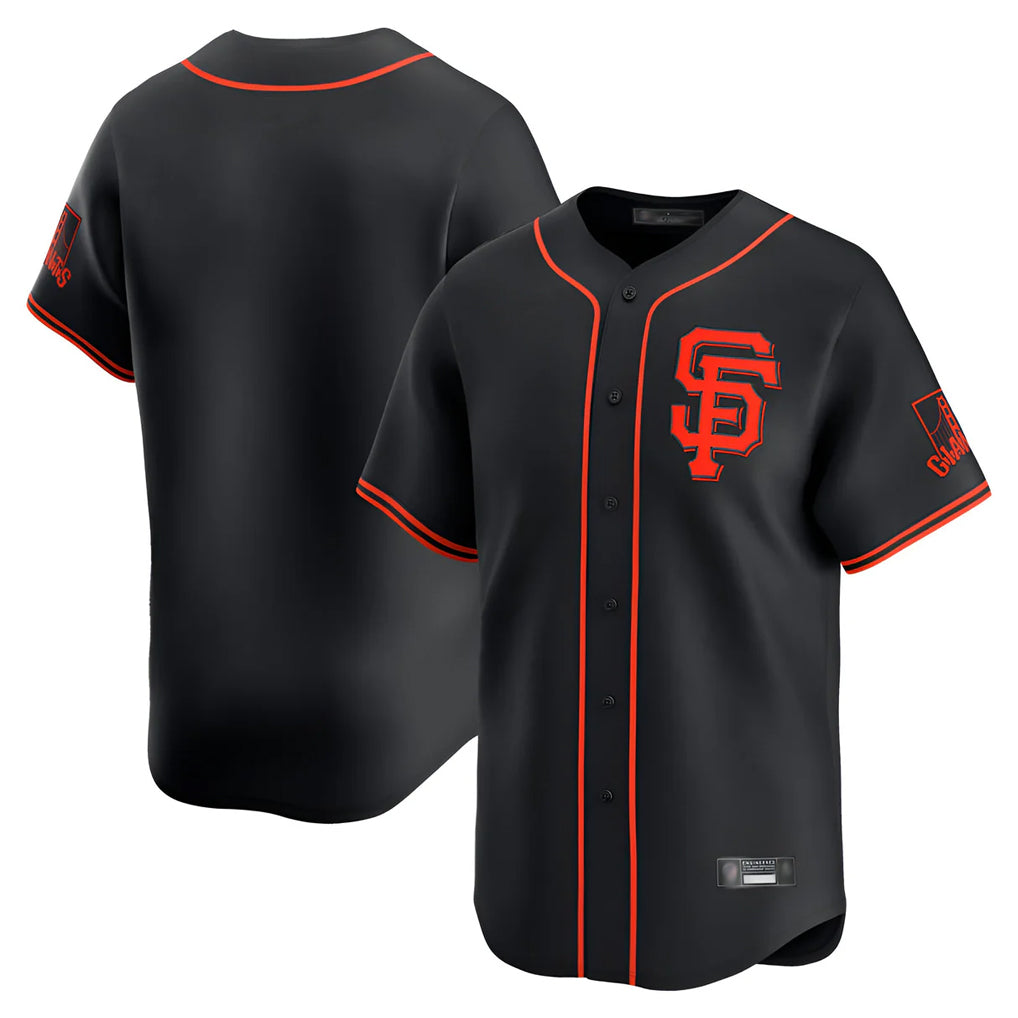 BIPIHUC SF.Giants Blank Player Black 2026 Home Limited Stitched Jerseys