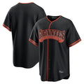 BIPIHUC SF.Giants Blank Player Black Alternate Limited Stitched Jerseys