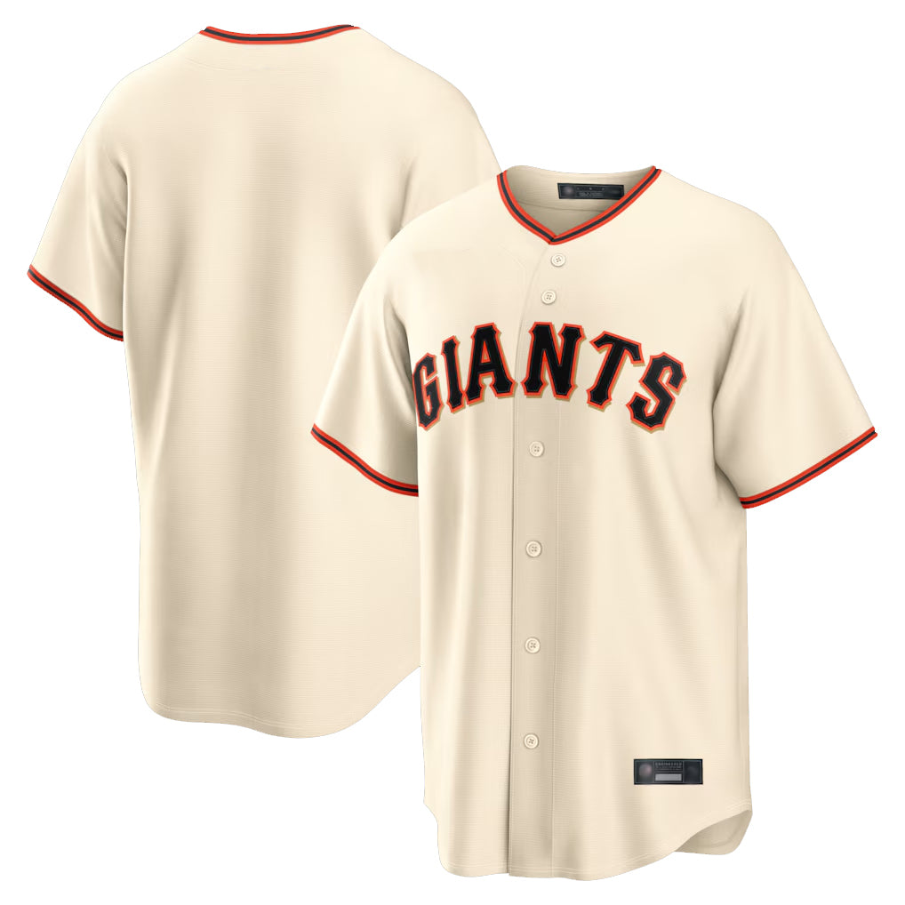 BIPIHUC SF.Giants ## Giants Blank Player Cream Home Game Stitched Jerseys