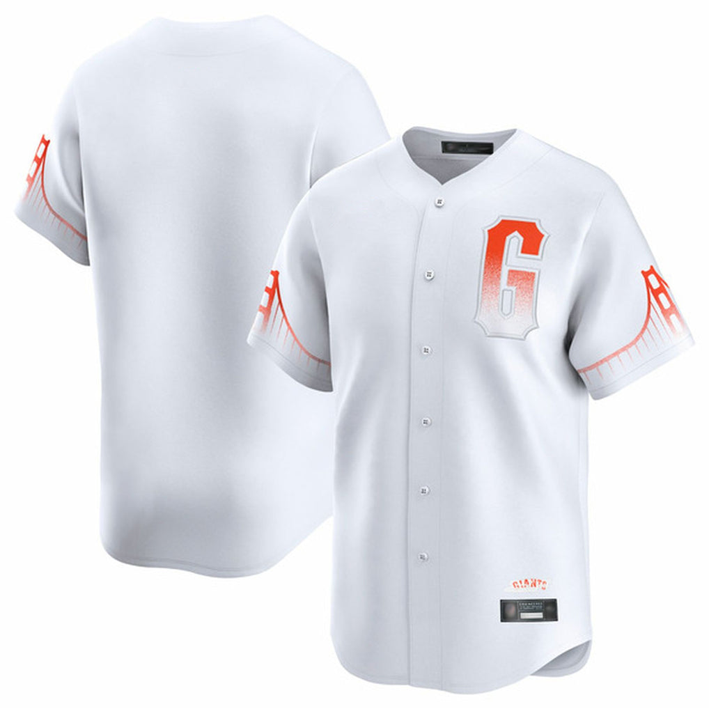 BIPIHUC SF.Giants Blank Player White City Connect Home Limited Stitched Jerseys